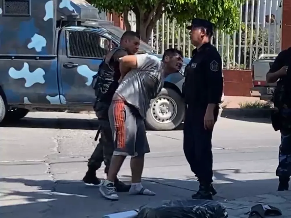 Ladrón detenido. Eva Ávila.
