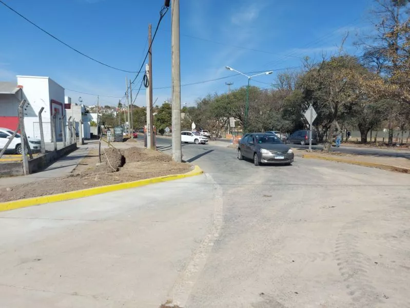 Avenida Perón y Domingo Savio