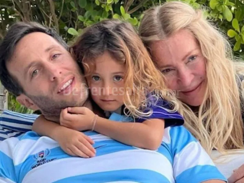 Tomás padre de MIla y Cris Morena. 