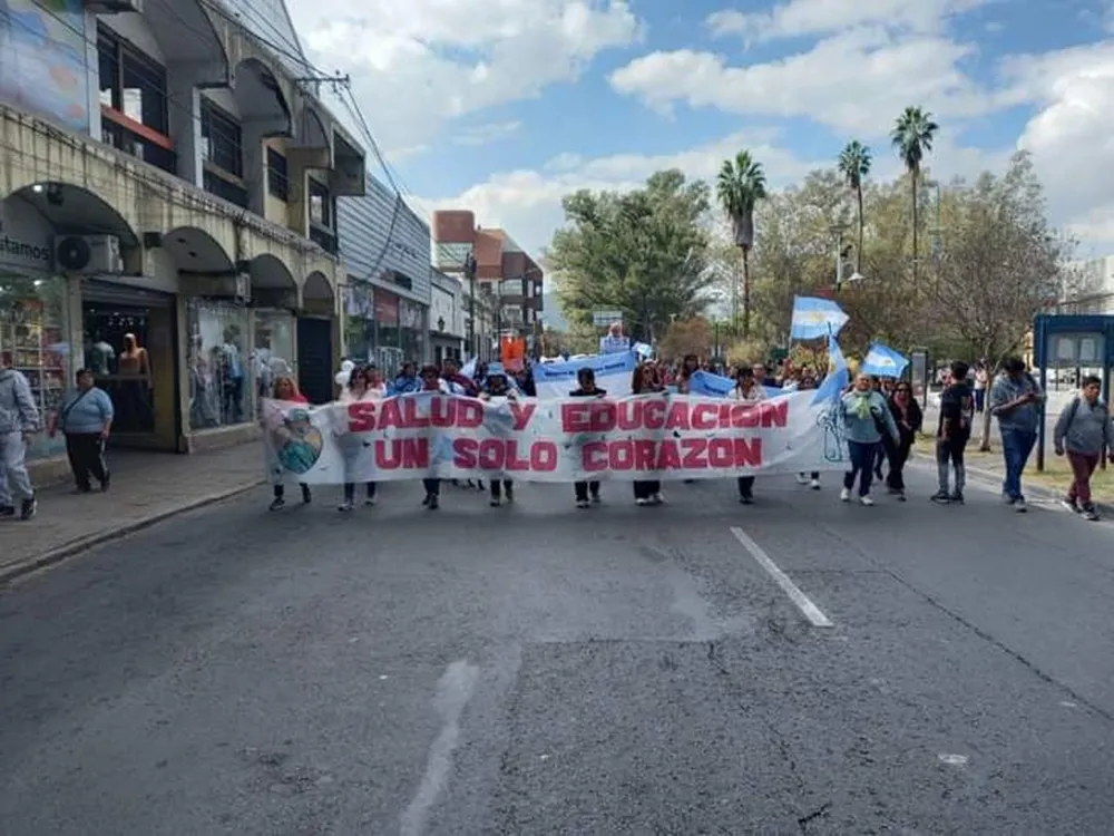Manifestaciónes en Salta