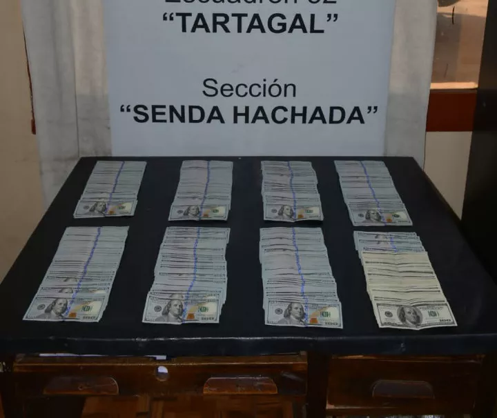 Secuestro dólares Tartagal