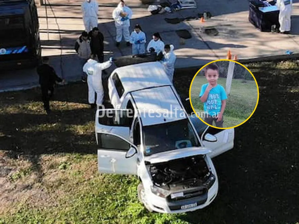 Camioneta del matrimonio detenido. 