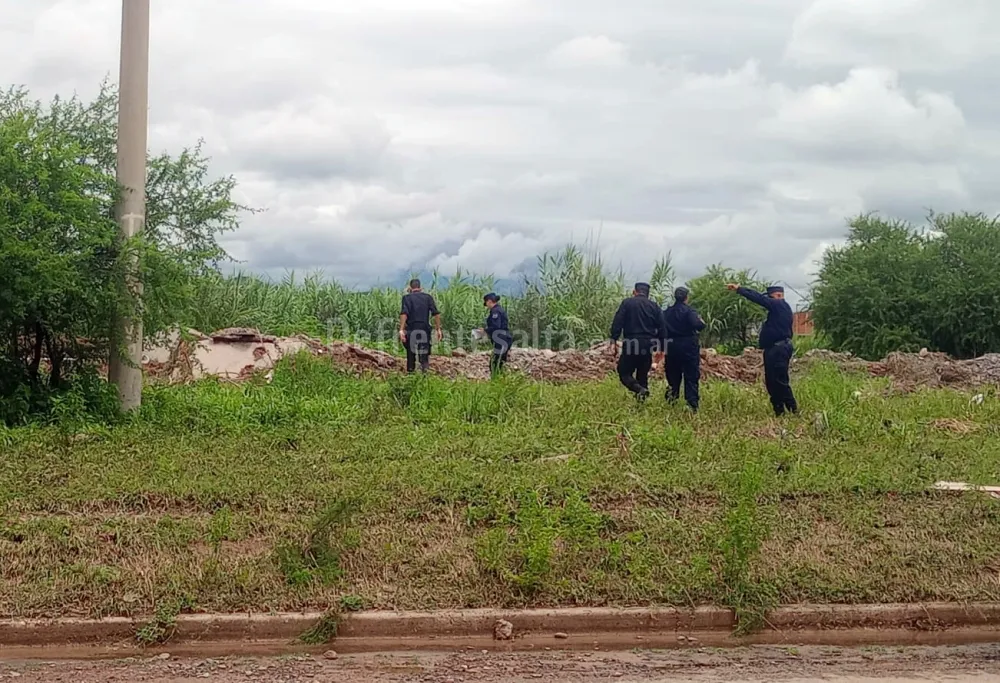 Hallazgo en barrio Los Lapachos 1