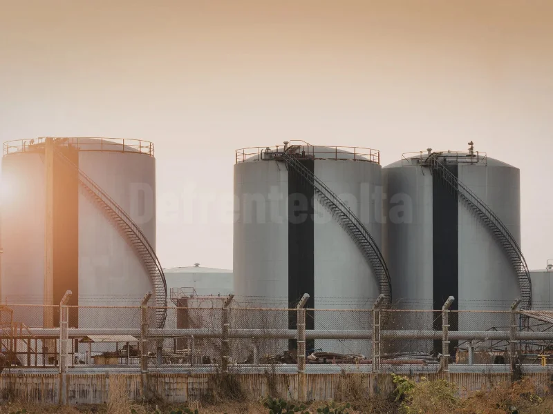 Silos en Embarcación. 
