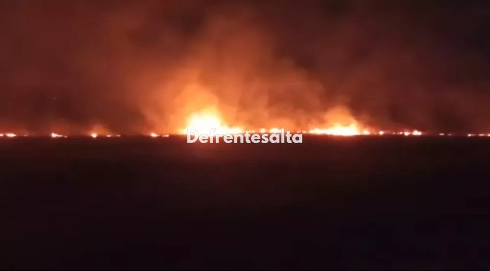 Incendio en El Carril