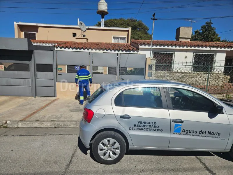 Uno de los vehículos que sumó Aguas del Norte. 