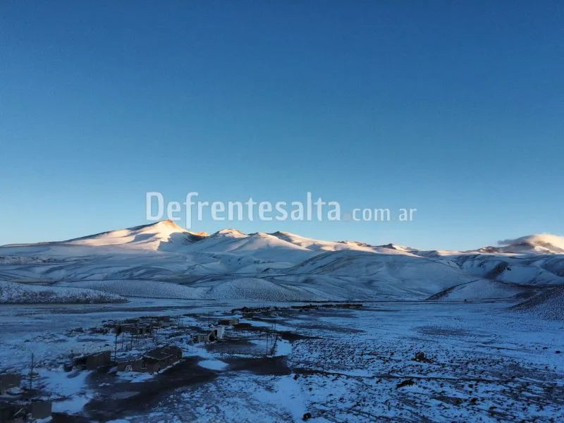 Nieve. San Antonio de los Pastes Grandes.