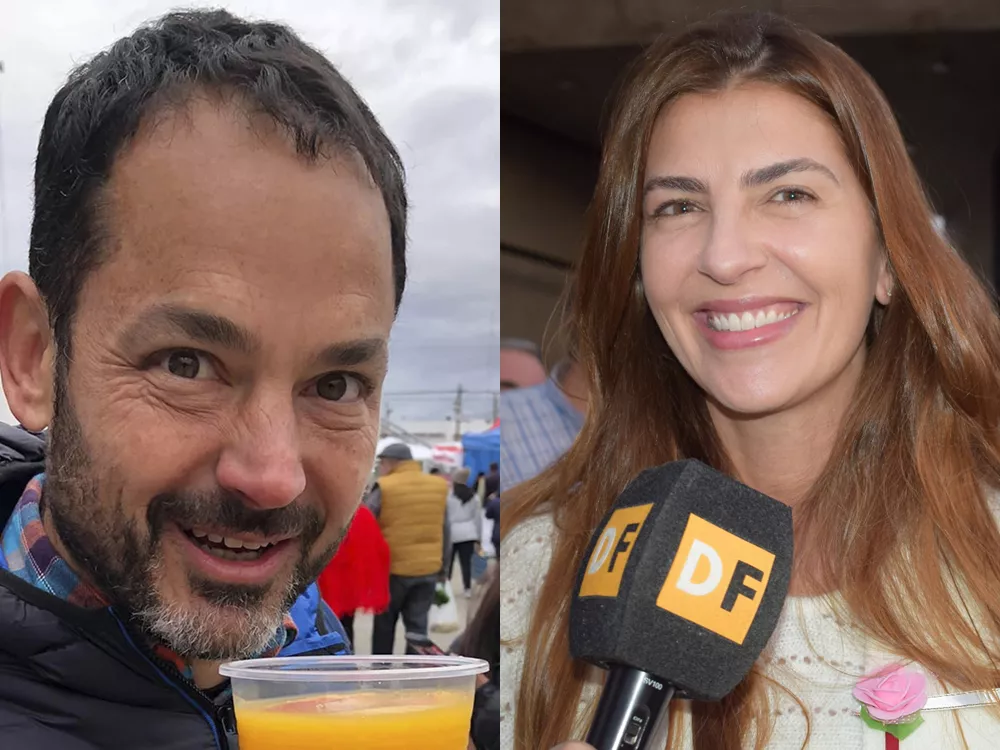 Durand y Bettina Romero