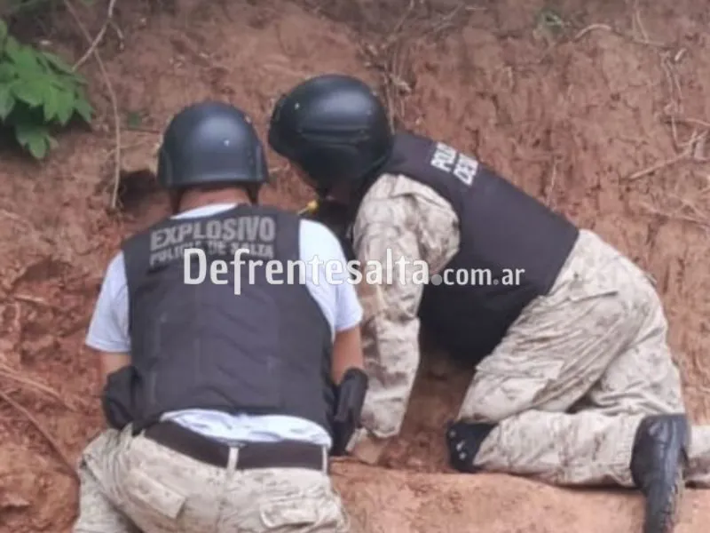 Brigada de Explosivos en Tartagal. 