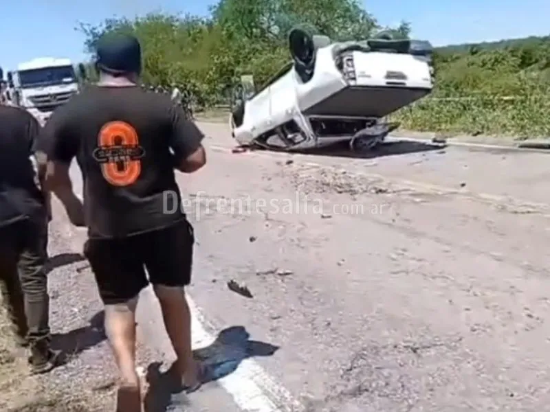 siniestro fatal en RN34. Embarcación.