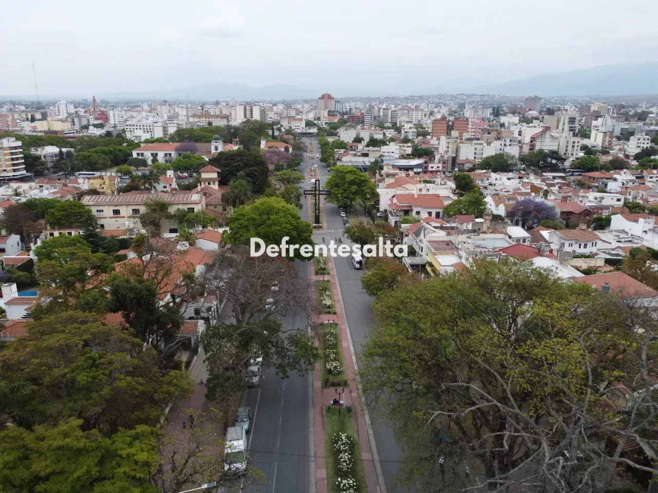 Cielo Nublado Drone