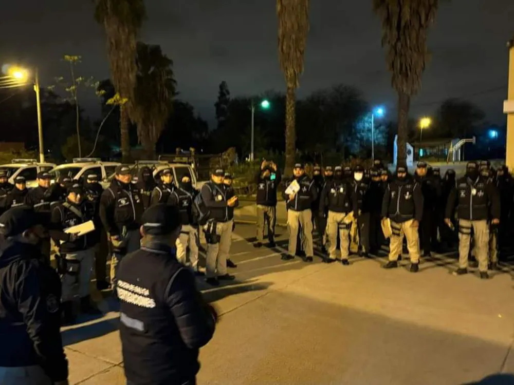 Operativo policial en Villa Floresta.