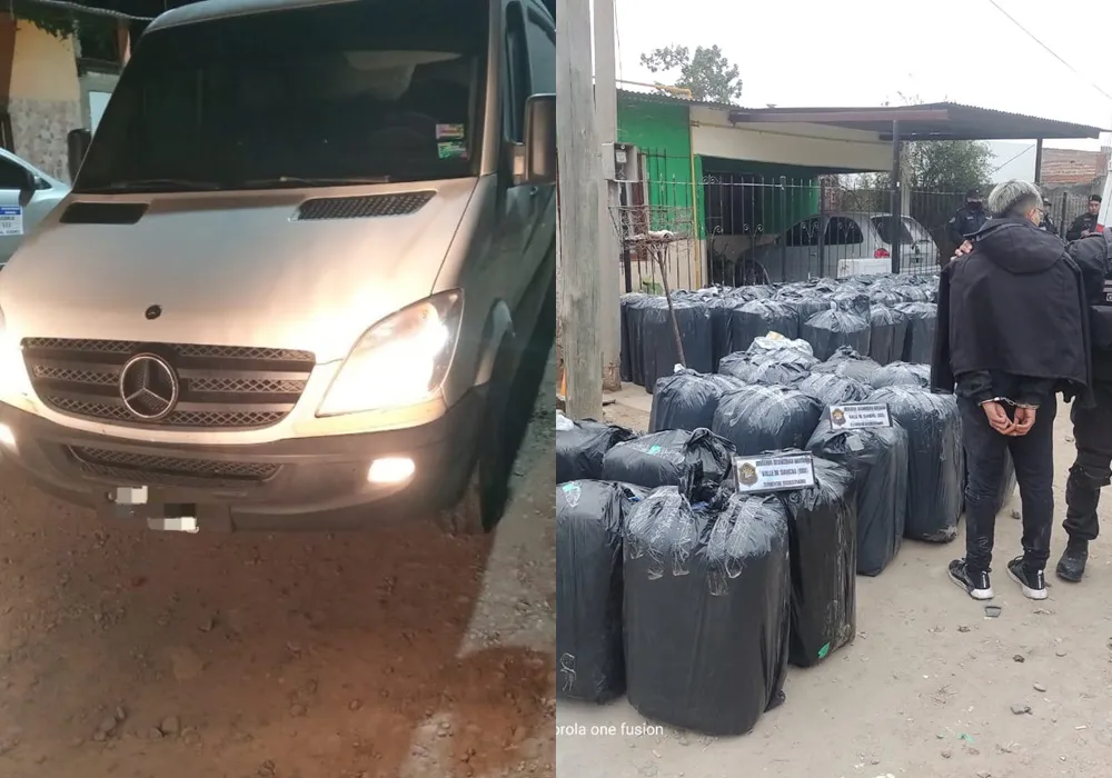 Secuestro coca-cigarrillos