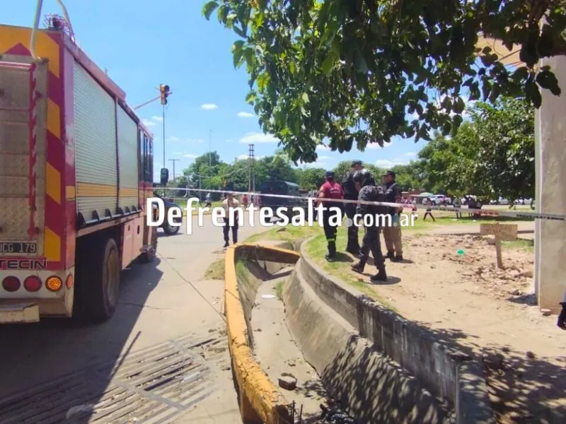 Alberdi y Ruta 34. Tartagal El lugar de la tragedia.