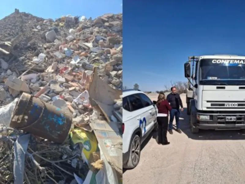 Archivo: Contemax arroja residuos. 