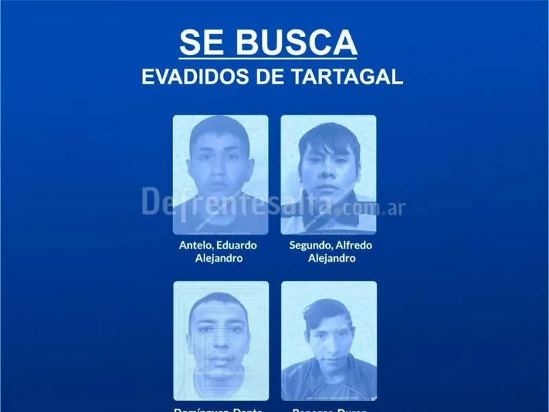 Los presos que aun faltan recapturar.