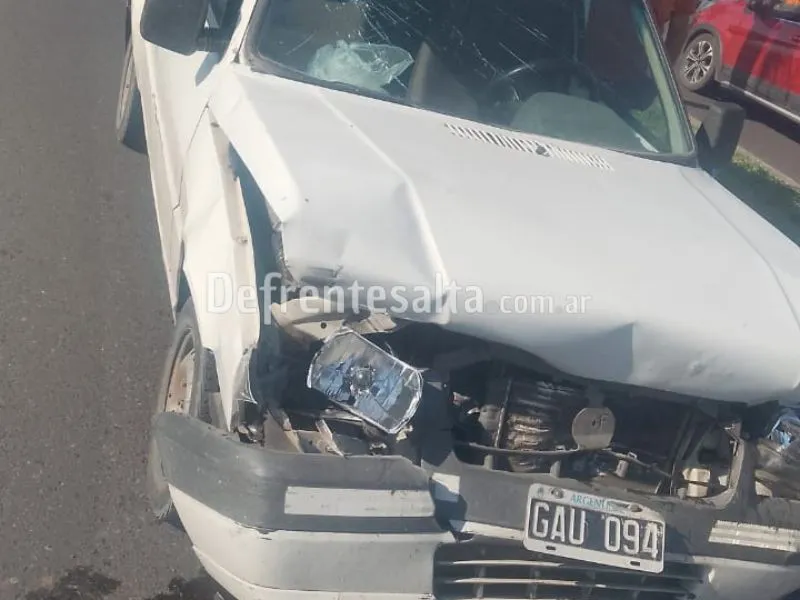 Uno de los autos involucrados