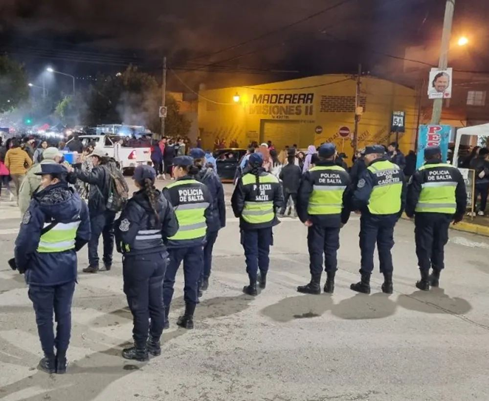 Cobertura de seguridad por el Fogón de los Trabajadores