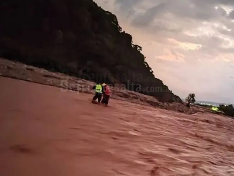 Así fue el rescate.