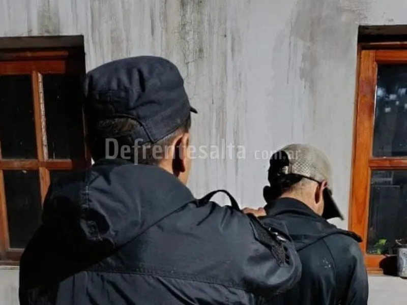 Detenido.