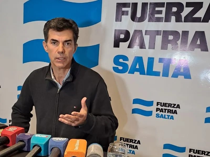 Juan Manuel Urtubey Candidato a senador nacional.