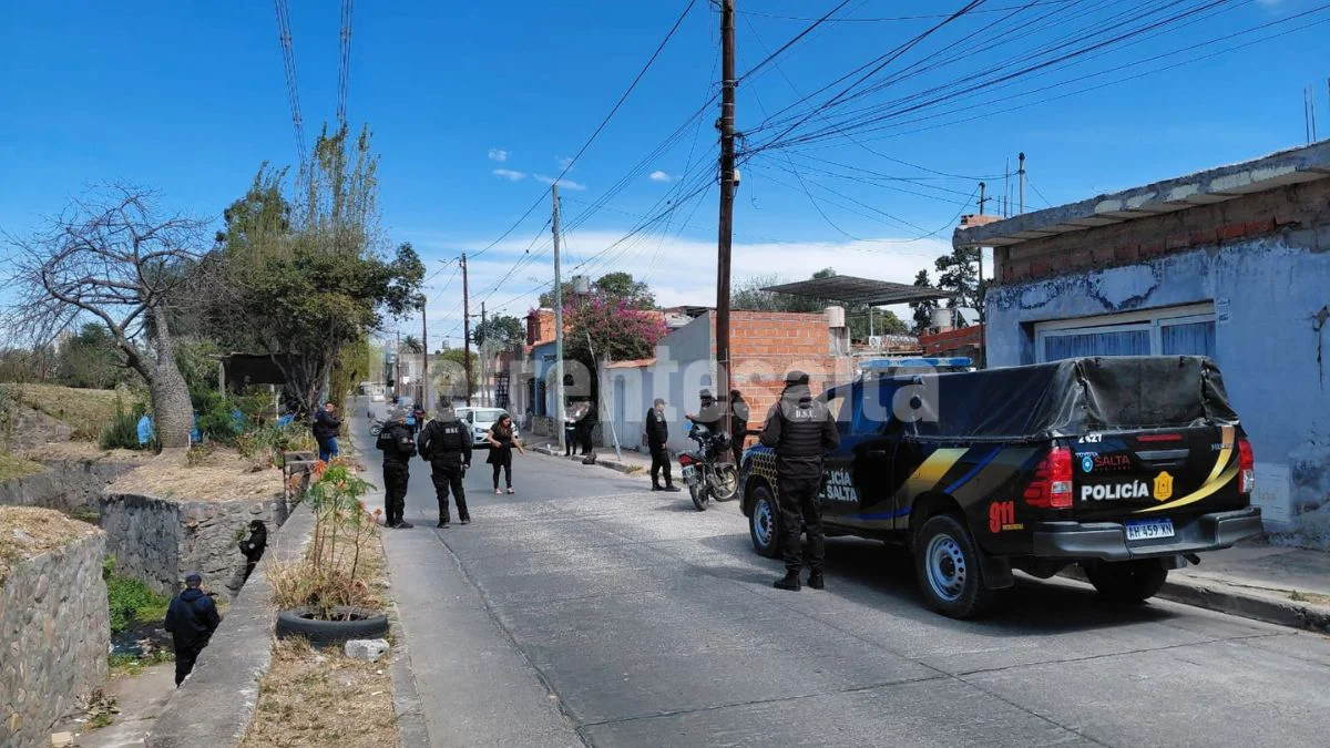 policia muerte
