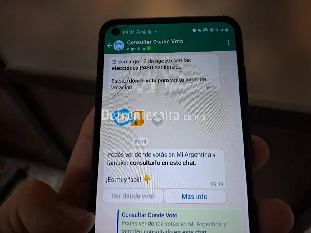 Tina el bot del Gobierno