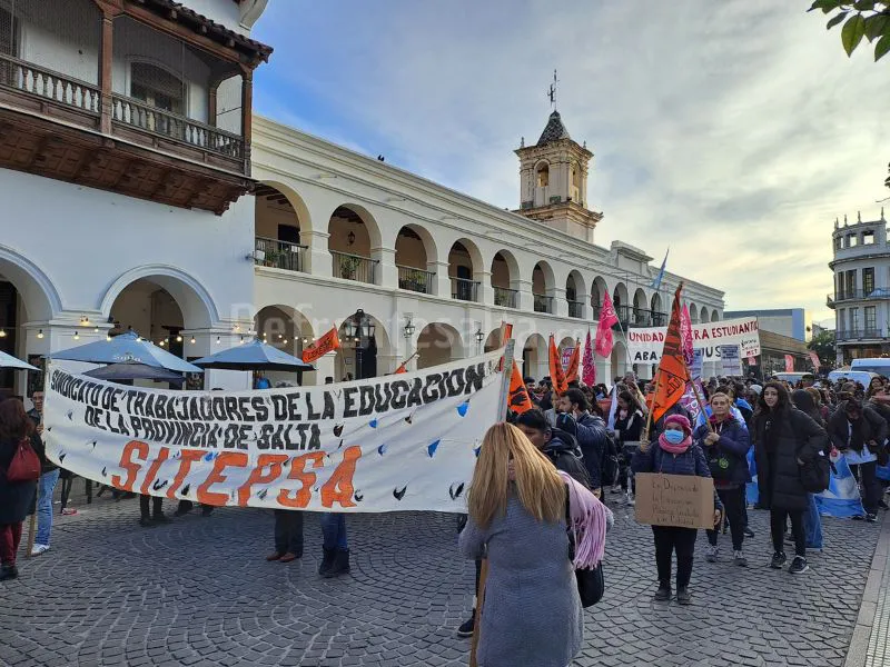 Marcha docente.