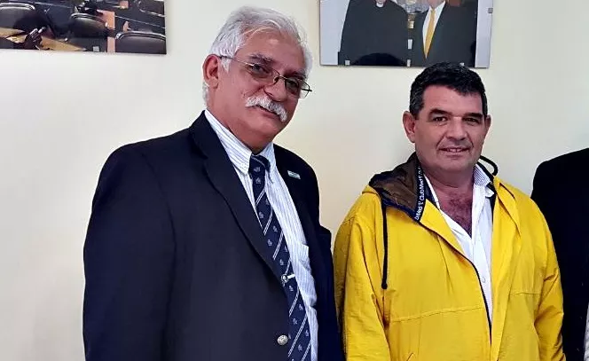 Carlos Zapata y Alfredo Olmedo