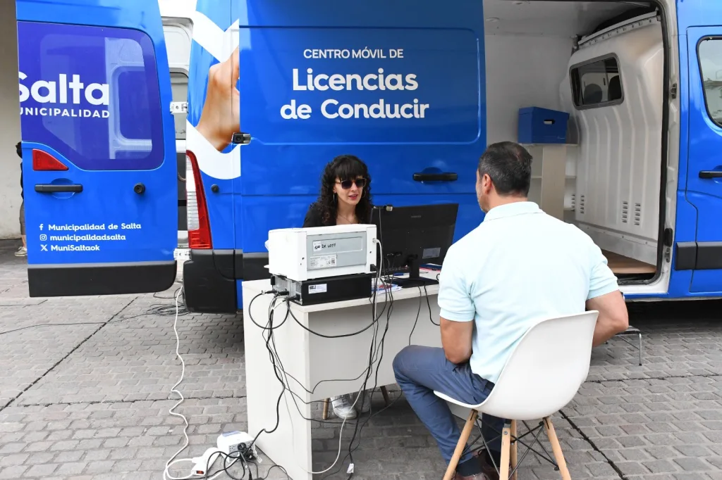 Centro movil de licencia de conducir