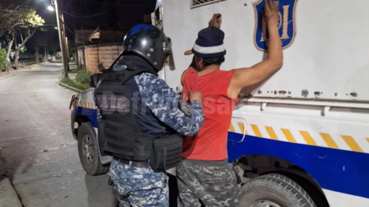 detenido operativo policial