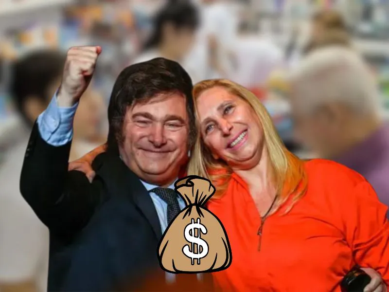 Los hermanos Milei.