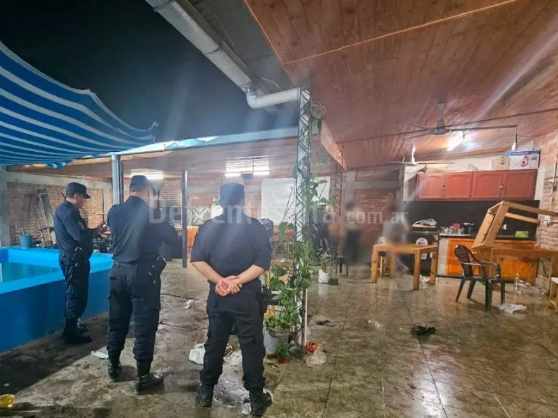 Fiesta clausurada en Orán.