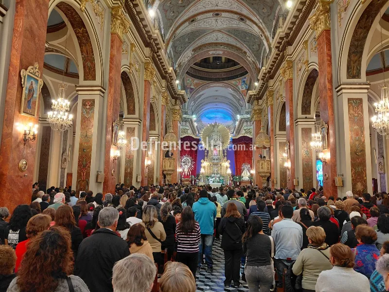 MIlagro 2025 en la Catedral. 