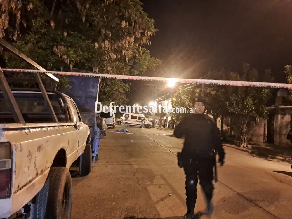 Homicidio en Miguel Ortiz  Sol Salas.