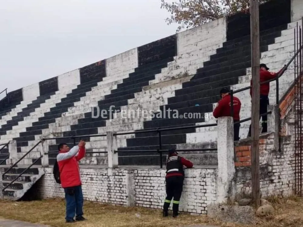 Inspección estadio Central Norte.