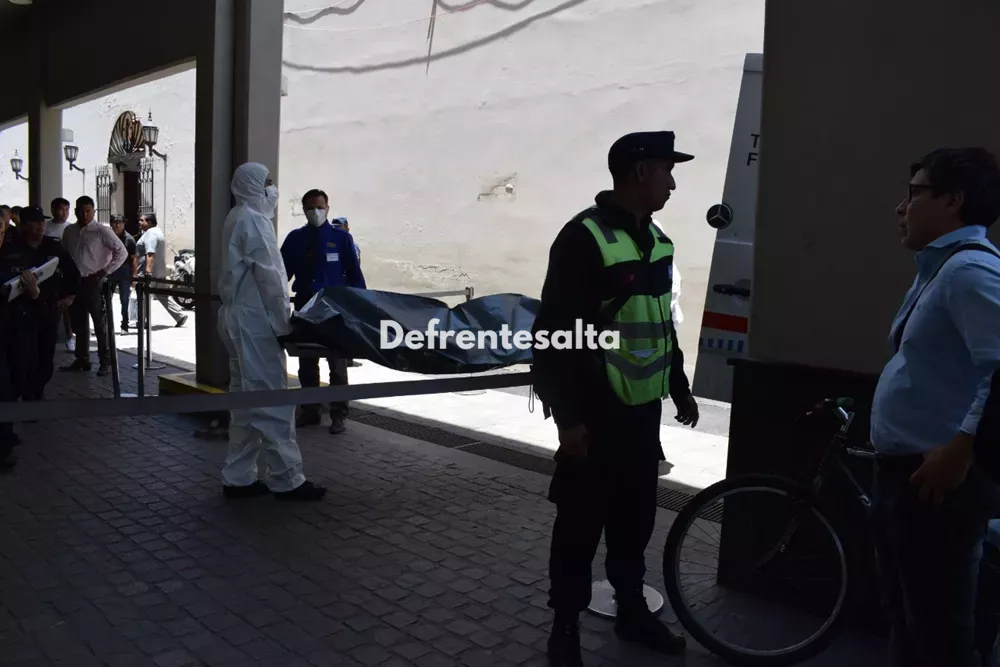 Muerte en el Banco Macro OK