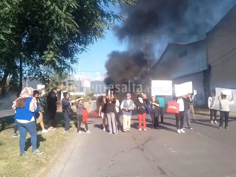 Corte en avenida Líbano. 