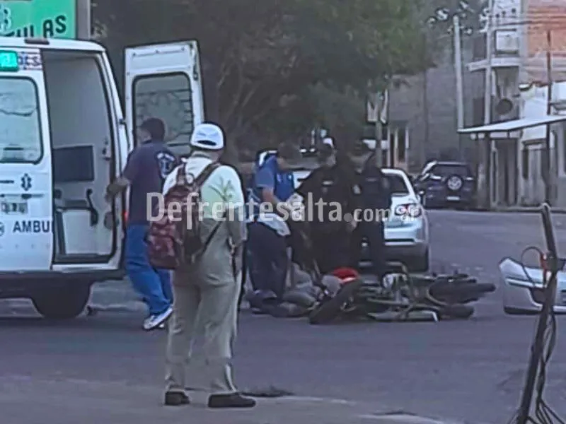 Accidente en La Rioja y General Paz.