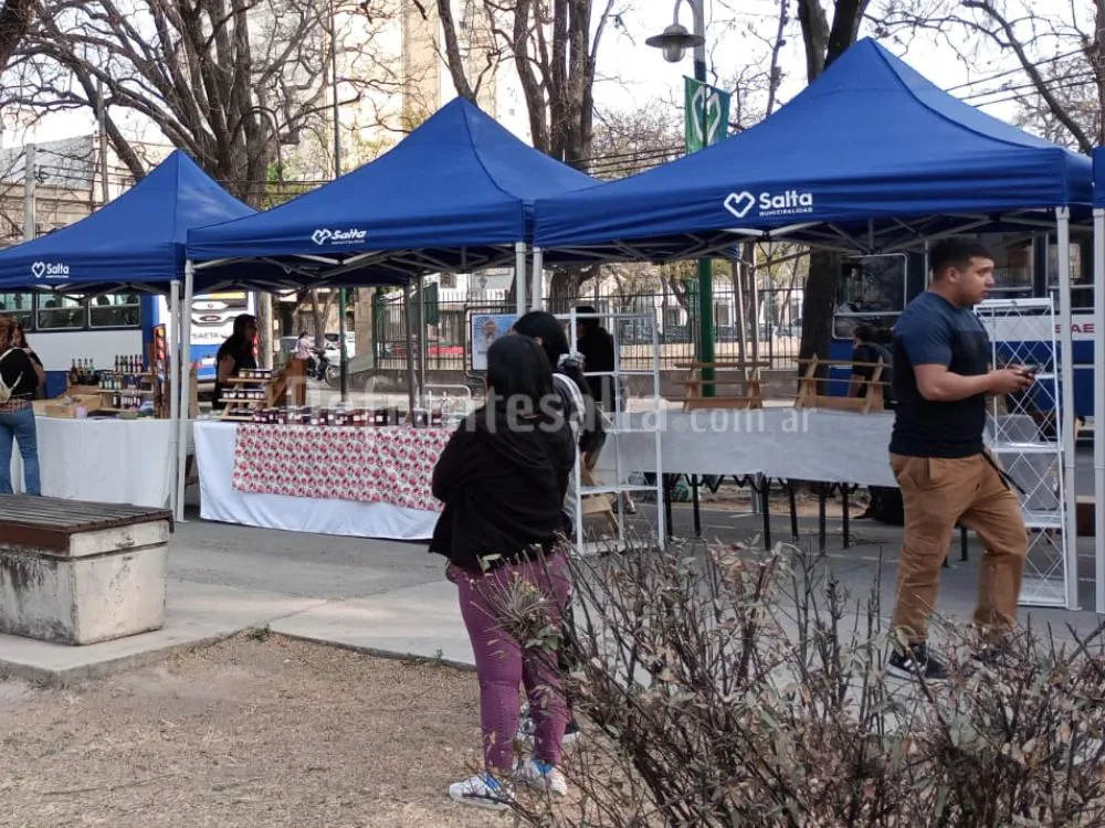 Feria del Parque San Martín. Foto: Sol Salas.