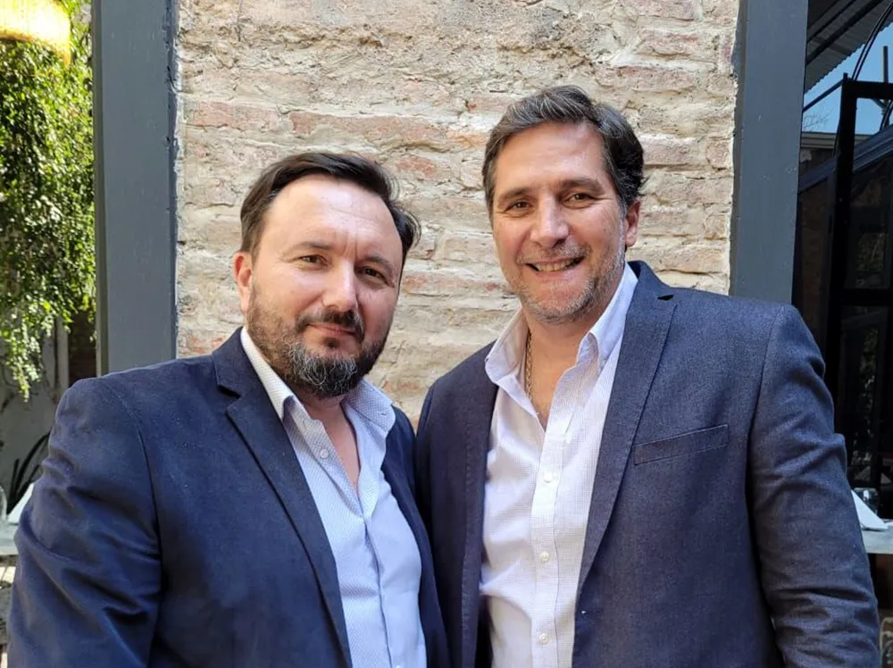Alberto Castillo y Nicolás Avellaneda