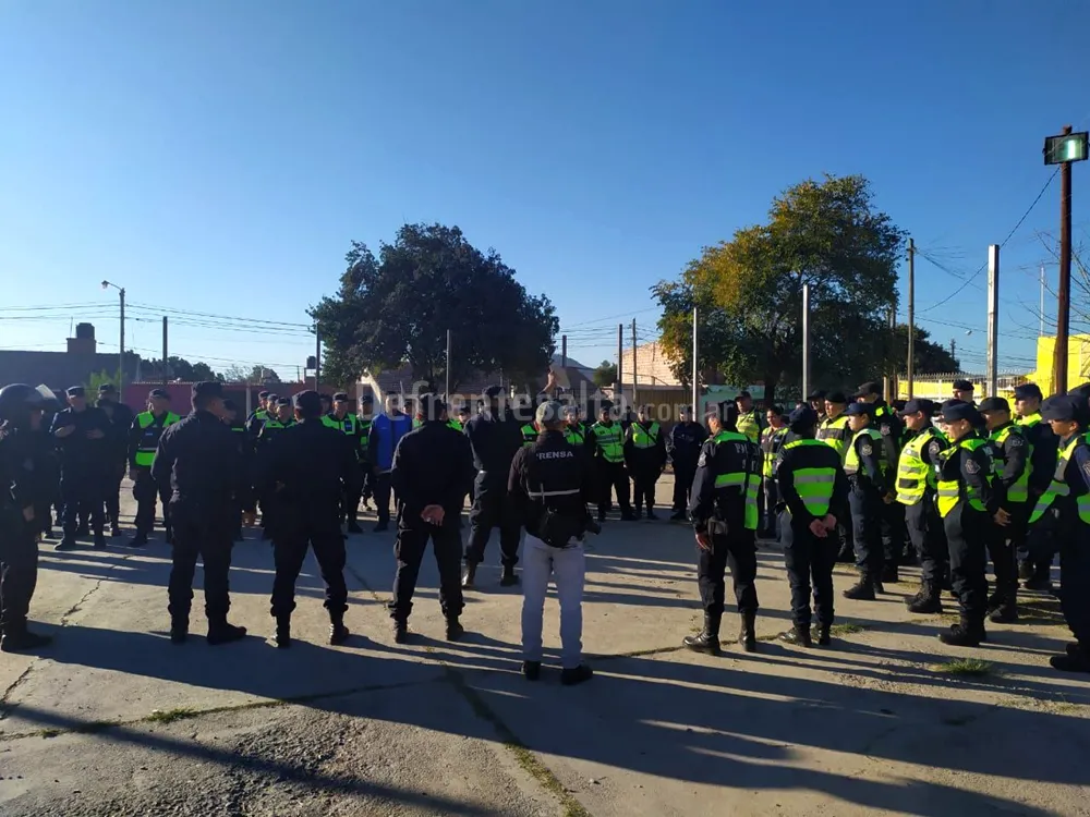 Operativo policial en zona sudeste