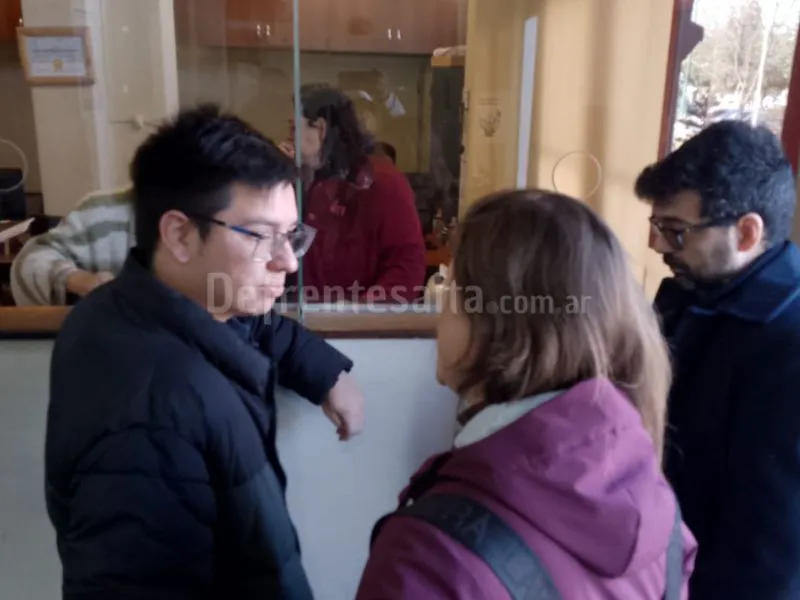 Pablo López en el Concejo Deliberante.