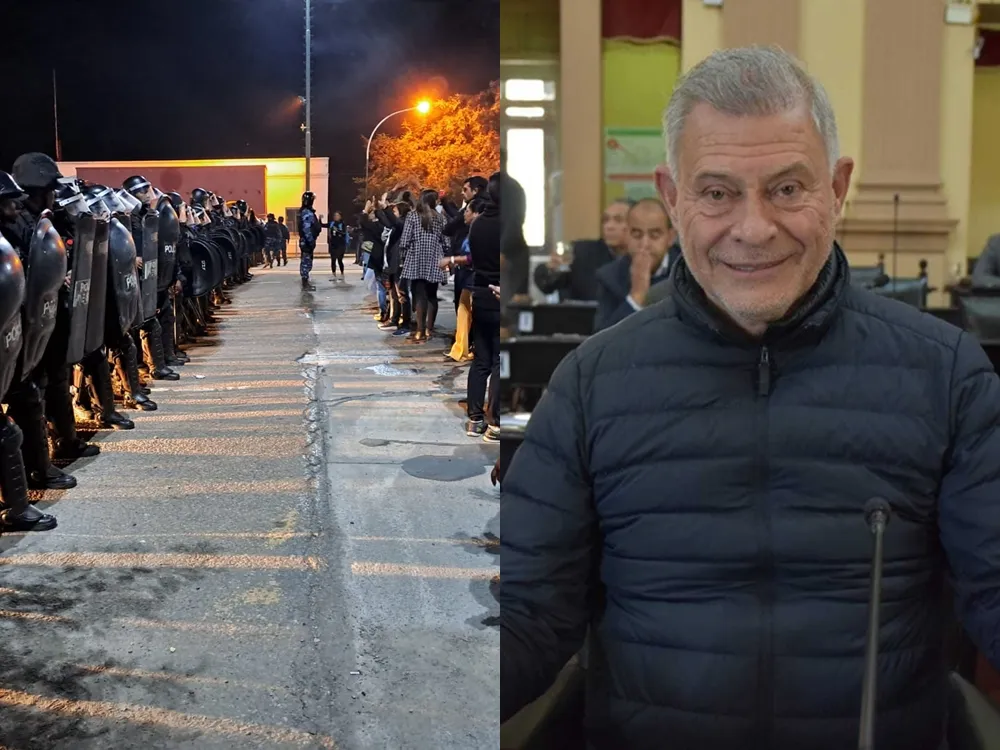 Walter Wayar ley antiprotesta