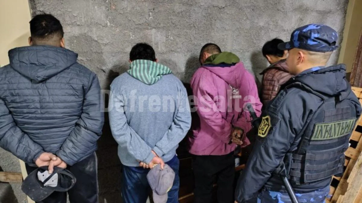 detenidos operativo polical