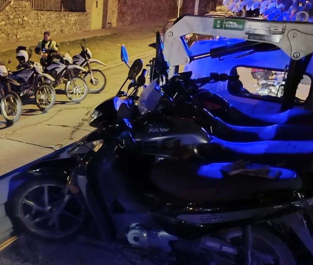 Secuestro de motos
