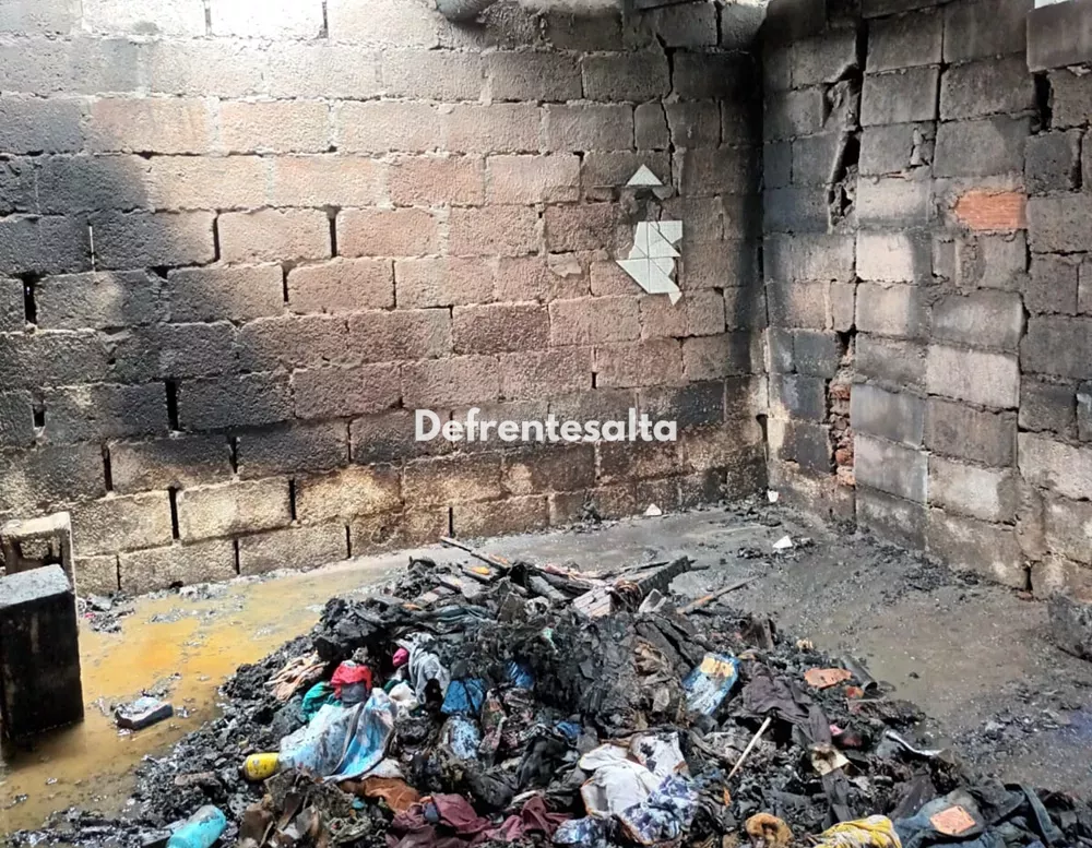 Incendio en San Benito