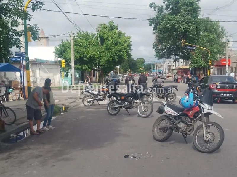 Accidente en avenida Independencia.