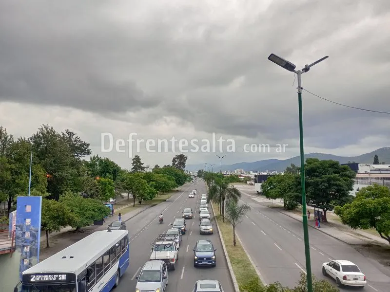 Cielo nublado. Posibles Tormentas. 