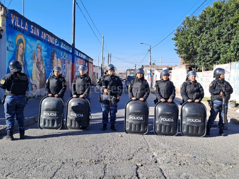 Allanamientos en Villa San Antonio.